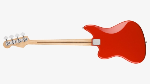 Fender Player Jaguar Bass 4-string Sonic Red Finish - Fender Squier Deluxe Jazzmaster Guitar, HD Png Download, Transparent PNG