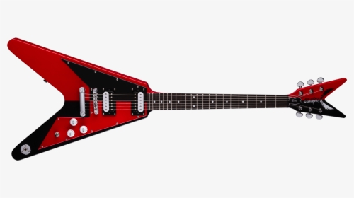 Red Electric Guitar Png Picture - Dean V 79, Transparent Png, Transparent PNG