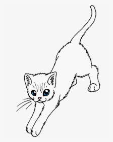 Falling Feather Png - Cat With Scar Cartoon, Transparent Png, Transparent PNG
