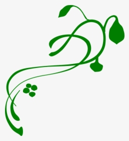 Flourish Clipart Vine - Vines Clip Art, HD Png Download, Transparent PNG
