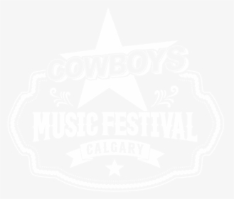 Cowboys Music Festival 01 Calgary 01 - Johns Hopkins Logo White, HD Png Download, Transparent PNG