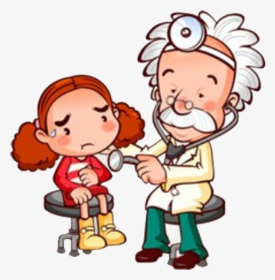 Physician Pediatrics Doctoru Relationship Clip Art - Doctor Patient Cartoon Png, Transparent Png, Transparent PNG