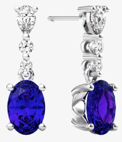 Fancy Shape Diamond Drop Earrings - Earrings, HD Png Download, Transparent PNG