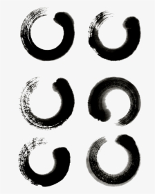 Chinese Style Vintage Ink Border Elements Retro Png - Circle, Transparent Png, Transparent PNG