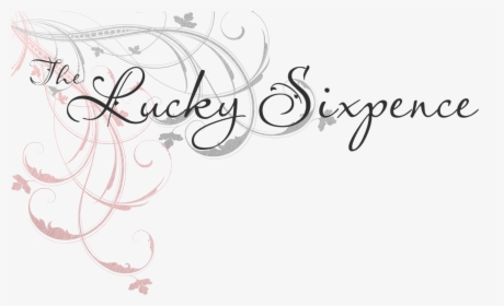 The Lucky Sixpence Scroll Logo - Calligraphy, HD Png Download, Transparent PNG