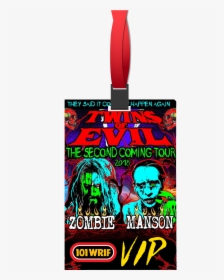 Rob Zombie Marilyn Manson 2018 Tour Clipart , Png Download - Twins Of Evil Tour 2019, Transparent Png, Transparent PNG