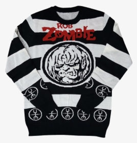 Zombie Face Striped Sweater - White Zombie Let Sleeping Corpses, HD Png Download, Transparent PNG