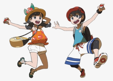 Pokemon Ultra Sun And Moon Trainers, HD Png Download, Transparent PNG