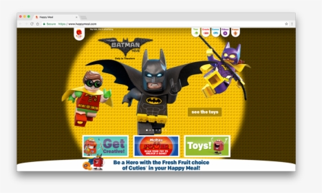 Lego Batman Movie Supershape Foil Balloon , Png Download - Cartoon, Transparent Png, Transparent PNG
