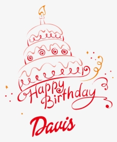 Dara Happy Birthday Vector Cake Name Png - Name Happy Birthday Rose, Transparent Png, Transparent PNG