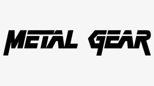 Metal Gear Logo Transparent, HD Png Download, Transparent PNG