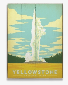Yellowstone National Park Poster, HD Png Download, Transparent PNG