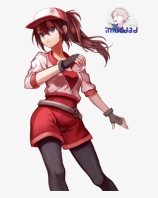 Female Fire Pokemon Trainer, HD Png Download, Transparent PNG
