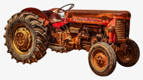 Tractor Png Transparent Hd Photo - Old Farm Tractor, Png Download, Transparent PNG
