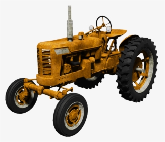 Vintage Tractor Transparent Background Farming - Tractor Transparent Background, HD Png Download, Transparent PNG