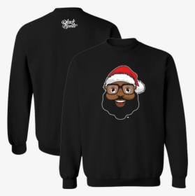 Black Santa Logo Sweater - Sweater, HD Png Download, Transparent PNG
