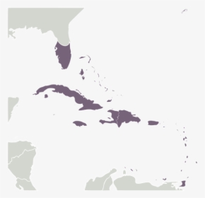 Neotropic Ecozone Caribbean - Caribbean Map With Capitals, HD Png Download, Transparent PNG