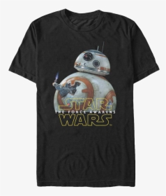 Star Wars Force Awakens Bb 8 Lighter T Shirt - Star Wars The Force Awakens, HD Png Download, Transparent PNG