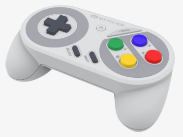Super Gamepad Coming To Europe And Japan S Snes Classic - دسته بازی نینتندو 64, HD Png Download, Transparent PNG
