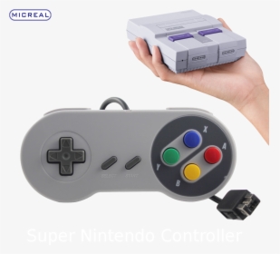 Transparent Nintendo Controller Png - Consola Nintendo Classic Mini, Png Download, Transparent PNG