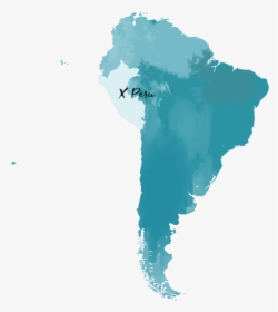 Transparent Peru Map Png - South America Map Png, Png Download, Transparent PNG