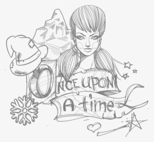 Fairytale Clipart Black And White, HD Png Download, Transparent PNG