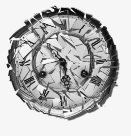 Clip Art Broken Clock Google Tattoos - Broken Clock Transparent, HD Png Download, Transparent PNG