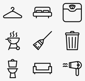 Household Collection - Doing Chores Cartoon Images Black And White, HD Png Download, Transparent PNG