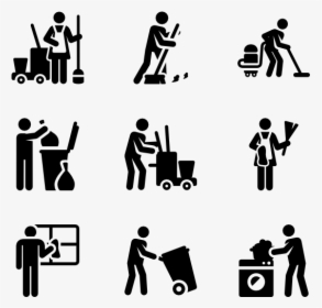 Cleaning Services - Cleaning Icons Png, Transparent Png, Transparent PNG