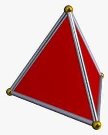 File - Tetrahedron - Tetrahedron Png, Transparent Png, Transparent PNG
