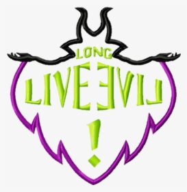 Longliveevil Descendants Mal Maleficent Png Maleficent - Descendants Long Live Evil Logo, Transparent Png, Transparent PNG