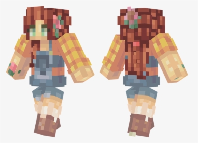 Transparent Female Farmer Clipart - Minecraft Arnold Schwarzenegger Skin, HD Png Download, Transparent PNG