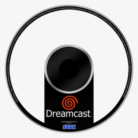 Sega Dreamcast Disc Template - Dreamcast Cd Cover, HD Png Download, Transparent PNG