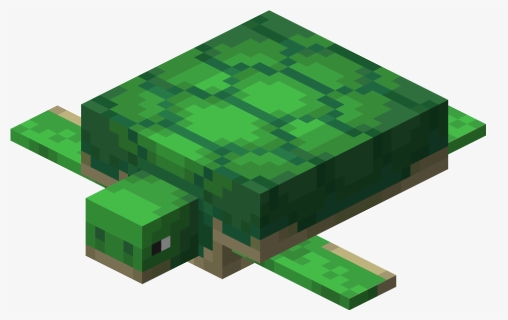 Turtle - Minecraft Turtle Transparent, HD Png Download, Transparent PNG