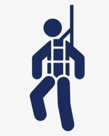 Transparent Construction Worker Icon Png - Fall Protection Icon Png, Png Download, Transparent PNG