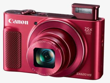 Canon Powershot Sx620 Hs Brings 25x Optical Zoom To - Canon Powershot Sx620hs Red, HD Png Download, Transparent PNG