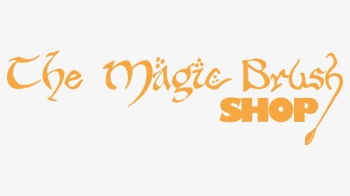 From The Team At The Magic Brush Shop Logo - Calligraphy, HD Png Download, Transparent PNG