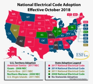 National Electrical Code Adoption - Measles Outbreak 2015, HD Png Download, Transparent PNG