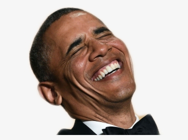 #obama #laugh - Obama Laugh Png, Transparent Png, Transparent PNG