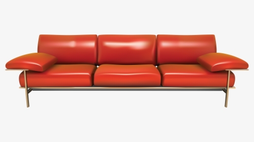 Now You Can Download Sofa Icon Clipart - Red Couch Png, Transparent Png, Transparent PNG