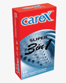 Carex Condom 3 In 1, HD Png Download, Transparent PNG