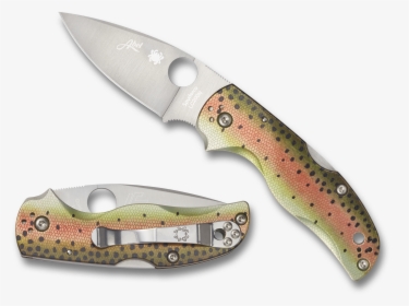 Spyderco Native Rainbow Trout, HD Png Download, Transparent PNG