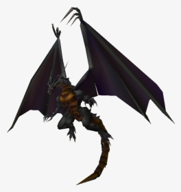 Ff7 Summon Bahamut, HD Png Download, Transparent PNG