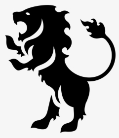 Lion Standing Logo Transparent, HD Png Download, Transparent PNG