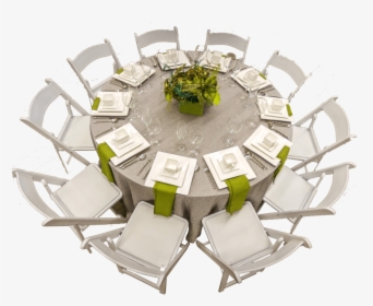 Table Rentals San Diego Ca - Circle Wedding Table Setting, HD Png Download, Transparent PNG