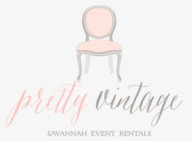 Pretty Vintage Event Rentals Savannah, Ga Logo - Bg Photography, HD Png Download, Transparent PNG