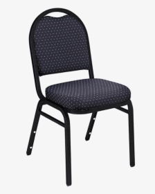 Stacking Chairs - Navy - Black Padded Conference Chairs, HD Png Download, Transparent PNG