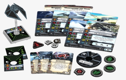 Swx63 Spread - Star Wars X Wing Tie Striker, HD Png Download, Transparent PNG