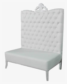 Drawing Chairs Fancy Chair - White High Back Couch, HD Png Download, Transparent PNG