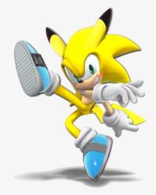 Ultimatei Made A Sonichu Render For Ultimate - Super Smash Bros Ultimate Super Sonic, HD Png Download, Transparent PNG